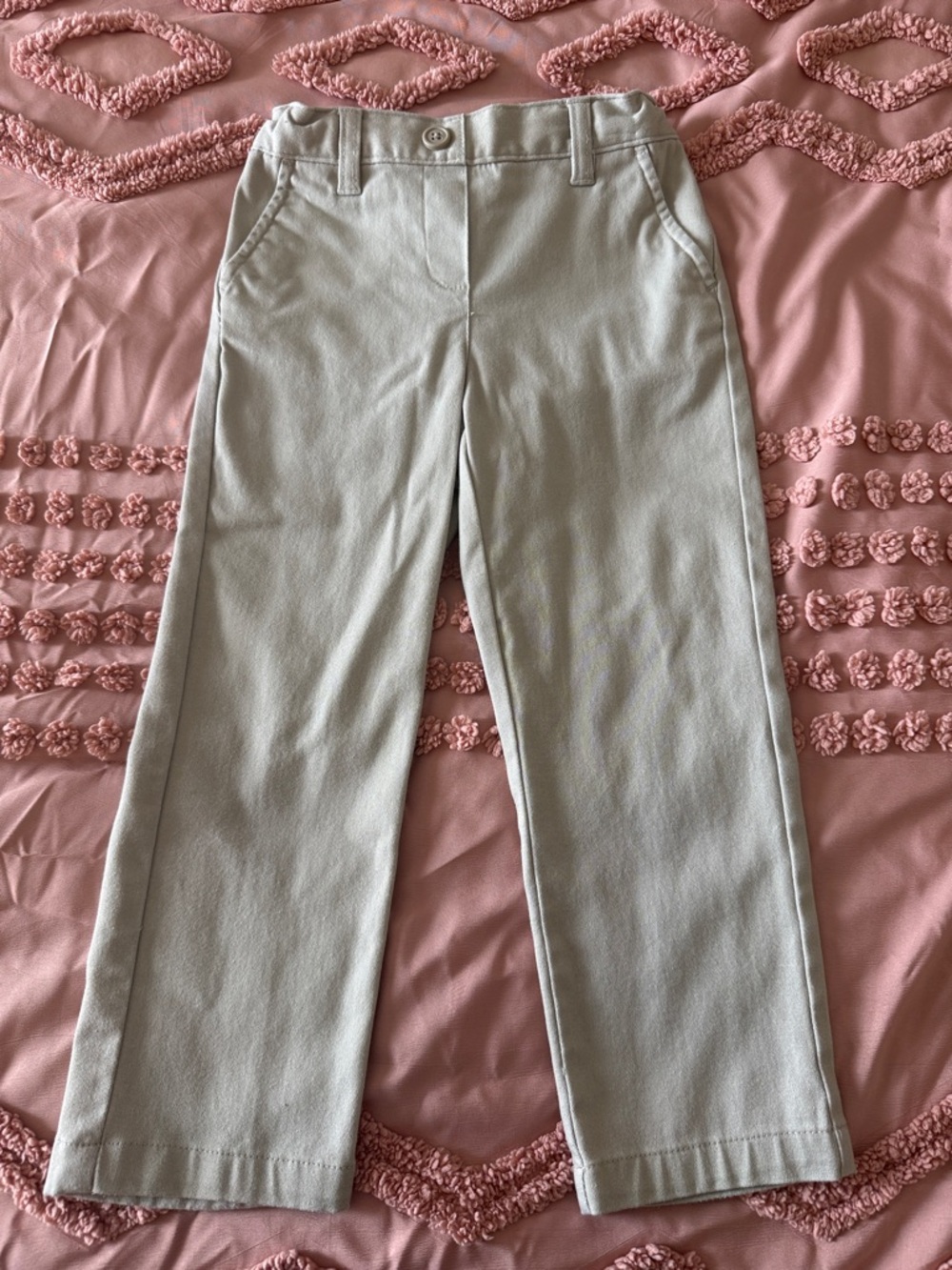 wonder nation Khaki/Tan Kids Dress Pants